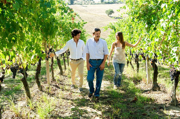 Op bezoek bij de familie Vicari