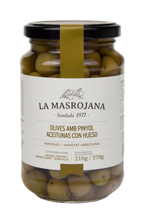 La Masrojana Arbequina olijven (215 g)