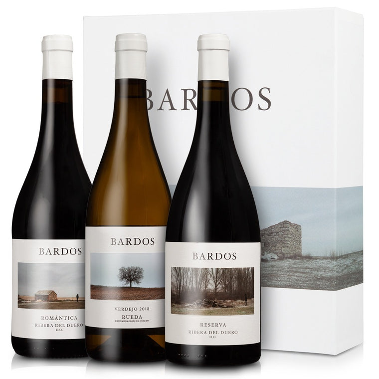 geschenkdoos Bardos (Verdejo + Romántica + Reserva)